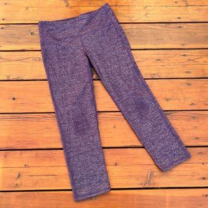 Athleta Purple Chaturanga Capri Yoga Leggings Size Small Tall